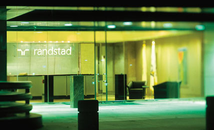 commercial photograph of randstad hq usa