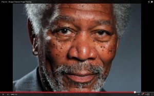 Photorealistic Digital Painting of Morgan Freeman - Commercial Photography London